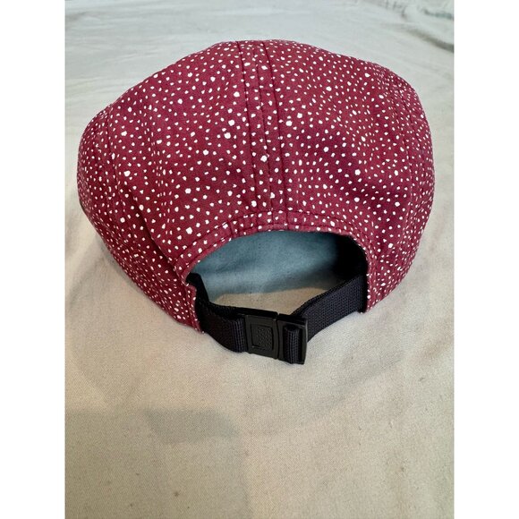 OBEY Dark Red Adjustable Cap with Micro-Dots - Picture 5 of 7